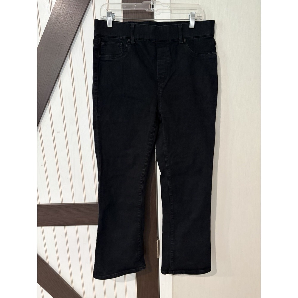 Quince Nina Stretch Pull-On Flare Jeans Size Large Stretch